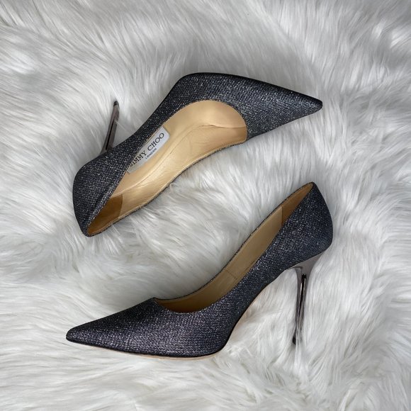 Jimmy Choo Glitter Stilettos - Picture 5 of 14